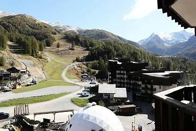 Apartment in Les Carlines mit Skizugang