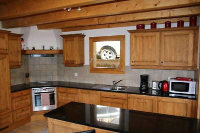 Chalet in Veysonnaz mit Bergblick