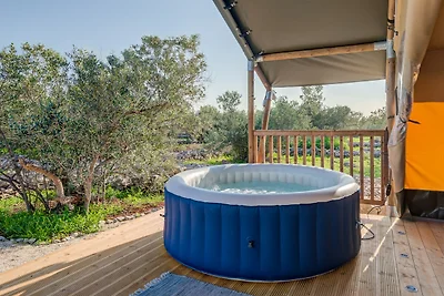 Glamping en la isla del Patrimonio Adriático