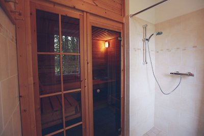 Luxuriöse Villa in Božanov mit Sauna