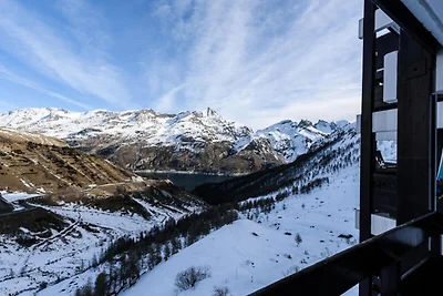 Ferienwohnung in Tignes mit Blick auf den Lac...