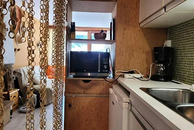 Apartment in Pra-Loup mit Bergblick