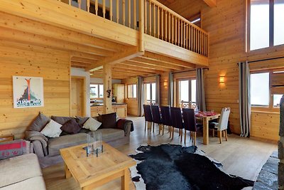 Modernes Chalet mit Sprudelbad in Les Collons