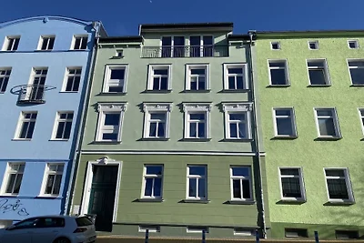 Ferienwohnung in Rostock mit Balkon