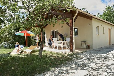 Ferienhaus mit Terrasse Mauroux