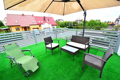 Ferienwohnung mit großer Terrasse, Kolobrzeg-...