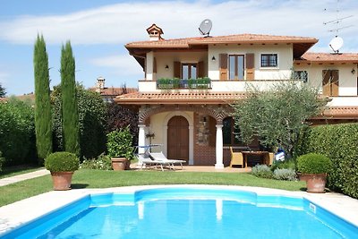 Spacious holiday home in Moniga del Garda wit...