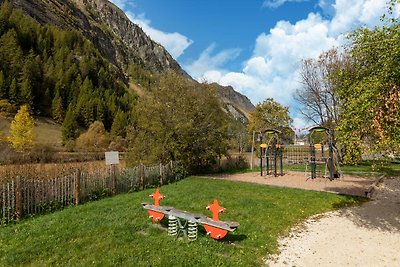 Gezellig appartement in Tignes met tuin