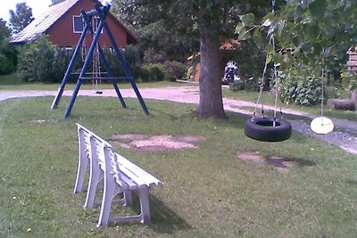 Ferienhaus mit Sauna und Whirlpool.