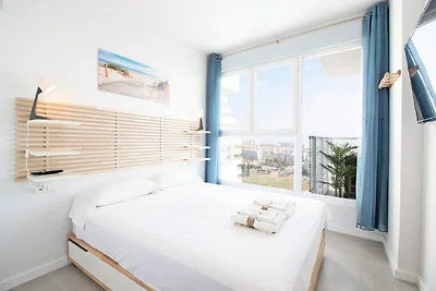 Appartement in Canet met uitzicht op zee en...