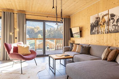 Chalet am Skilift mit Balkon und Sauna