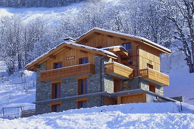 Modernes Chalet mit Balkon