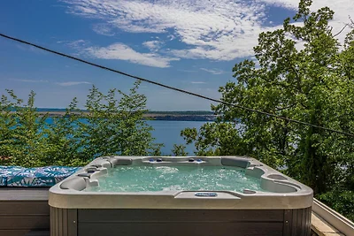 Casa vista mare con bagnoschiuma