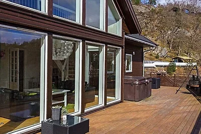 10 Personen Ferienhaus in lyngdal-By Traum