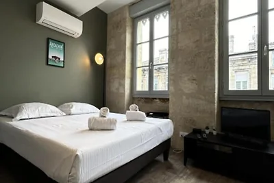 Bel Appartement Clim Et Pierre Bordelaise