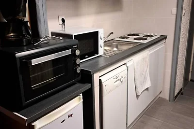 Monolocale per 4 persone, esposto a ovest