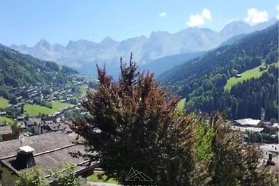 Wohnung in Villeneuve mit Aravis-Blick