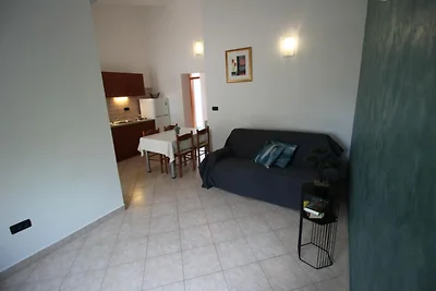 Appartement aan zee met terras voor 4...