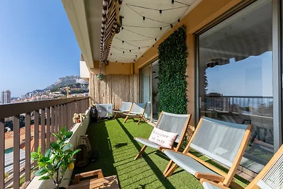 MC Riviera: modern apartment with stunning se...