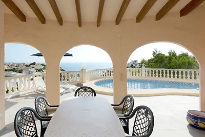 Moraira Retreat mit Aussicht