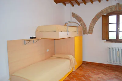 Wohnung mit 2 Pools in den Hügeln von Siena