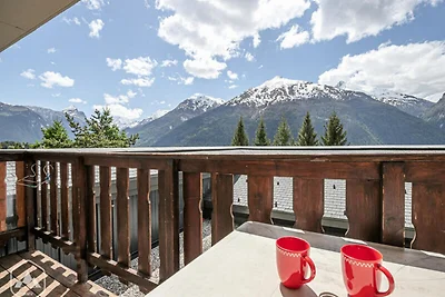 Gemütliches Studio mit Bergblick