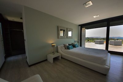 Panoramablick auf das Meer: Villa in Sanxenxo...