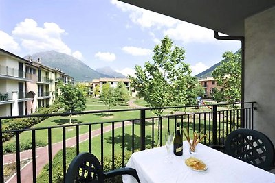 Wohnung in Porlezza mit Bergblick