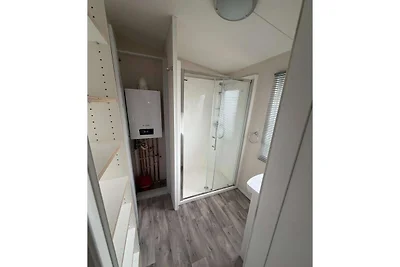 Domek mobilny z ogrodem i tarasem (4+2)