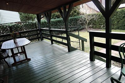 Ferienhaus mit Kamin, nah am See, Morzyczyn