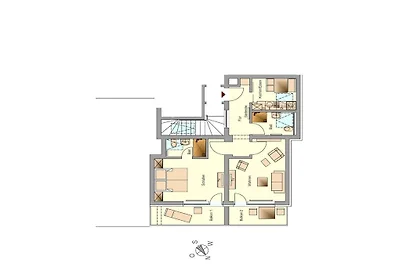 Ferienwohnung mit 1 Schlafzimmer