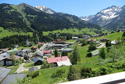 "Kanzelwand" im Gästehaus am Berg