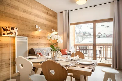 Ferienhaus in den Alpen nahe Skiloipen