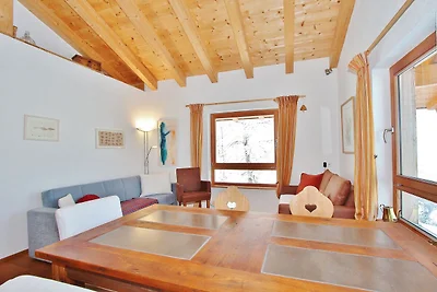 Wohnung direkt an der Skipiste mit Talblick
