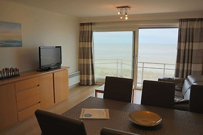 Appartement in Nieuwpoort met zeezicht