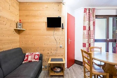 Gemütliche Wohnung in Morillion mit Balkon