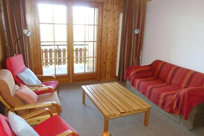 Appartement in Les Agettes met skiopslag
