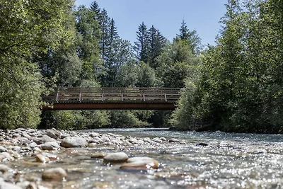 Moderne studio met woon- en slaapgedeelte.