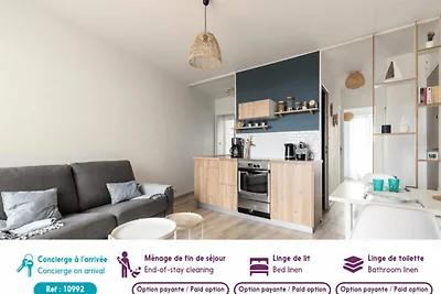 Appartement in Saint-Gilles bij het...