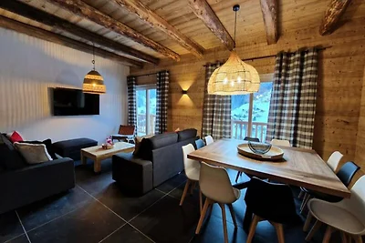 Chalet in Arèches-Beaufort mit Balkon