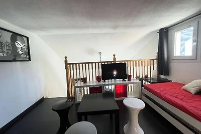 Duplex in Les 2 Alpes mit Bergblick