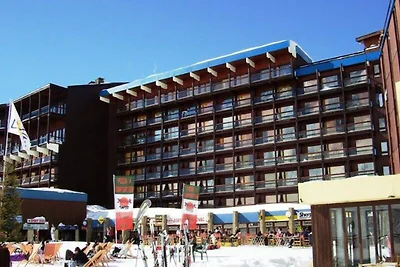 Wohnung in Arc 2000 mit Blick auf die Pisten