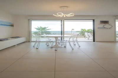 Apartment mit Balkon am Meer in Valras