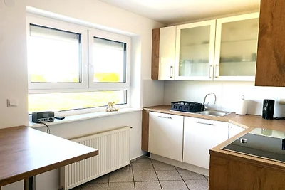 Grote, comfortabele villa met een eigen tuin.