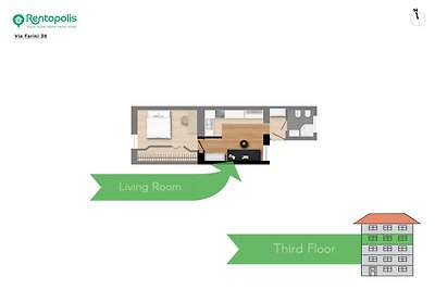 Schöne Wohnung mit Balkon