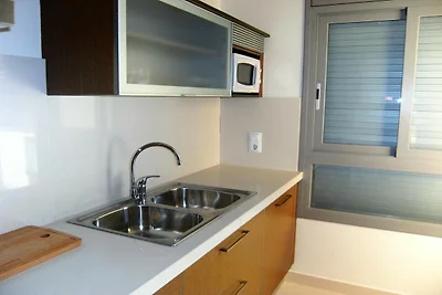 Wohnung in Estartit mit Garten