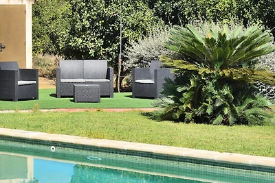 Villa a Muro con piscina e giardino di aranci