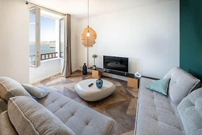 Luxe appartement met prachtig uitzicht op zee