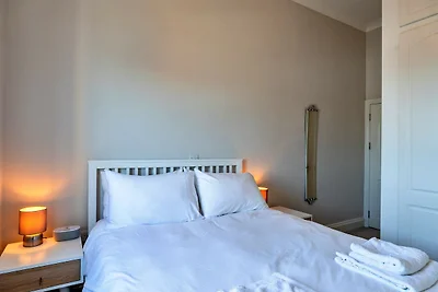 Appartement met uitzicht op Towan Beach.
