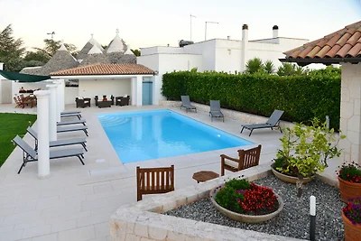 Casa con piscina: Villa Giovanna Trullo a Ost...